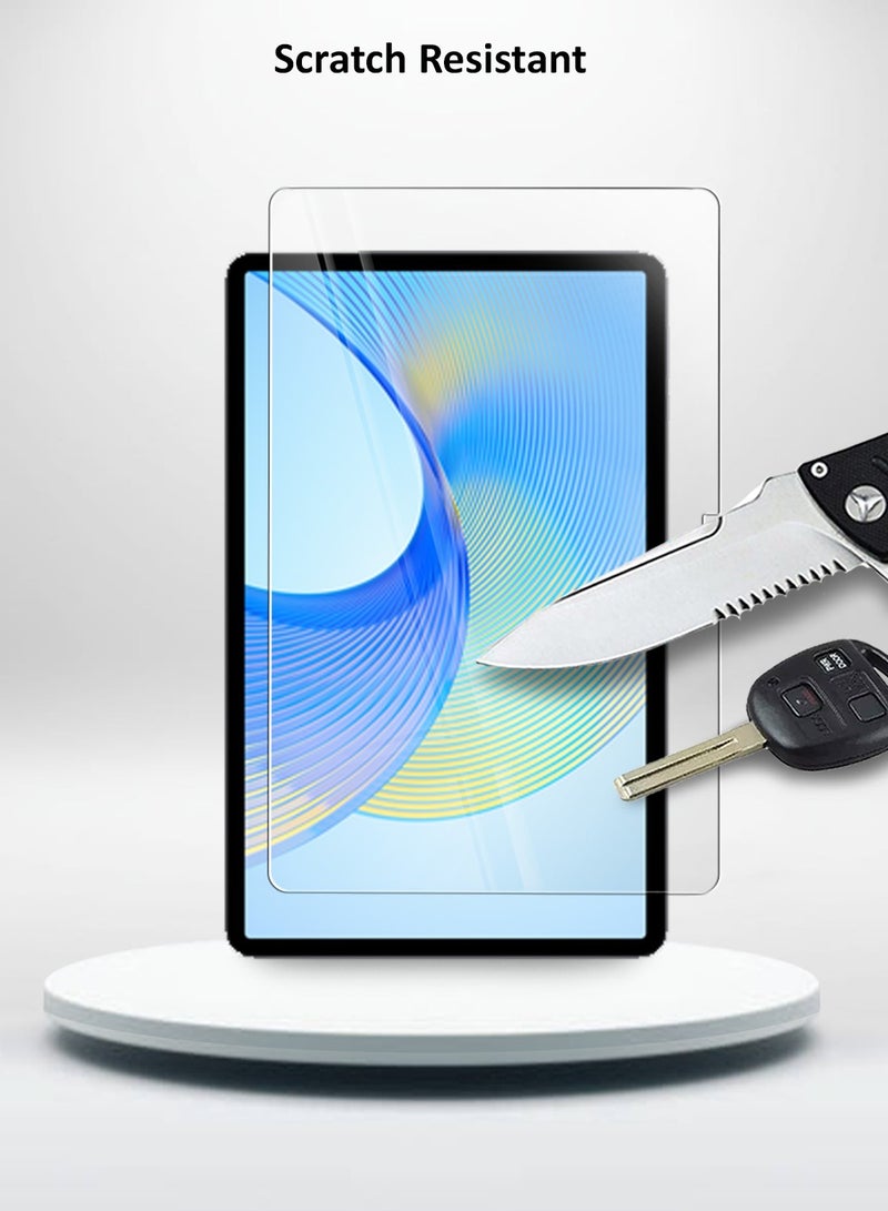 Techie واقي شاشة زجاجي مقوى عالي الدقة لجهاز Honor Pad X9 مقاس 11.5 بوصة 2023 - مضاد للانعكاس ومضاد للفقاعات وصلابة 9H 0.33 مم وحواف مستديرة وسهولة التركيب - Image 5