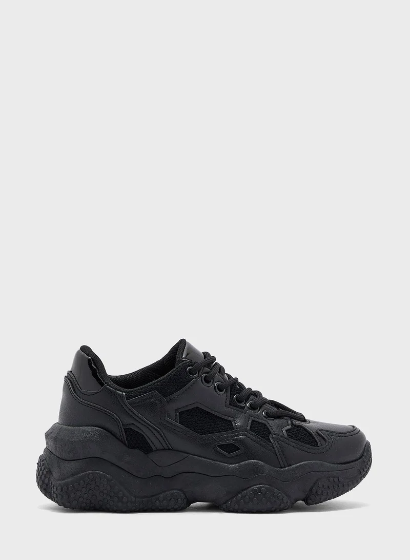 Ginger Chunky Textured Sneaker