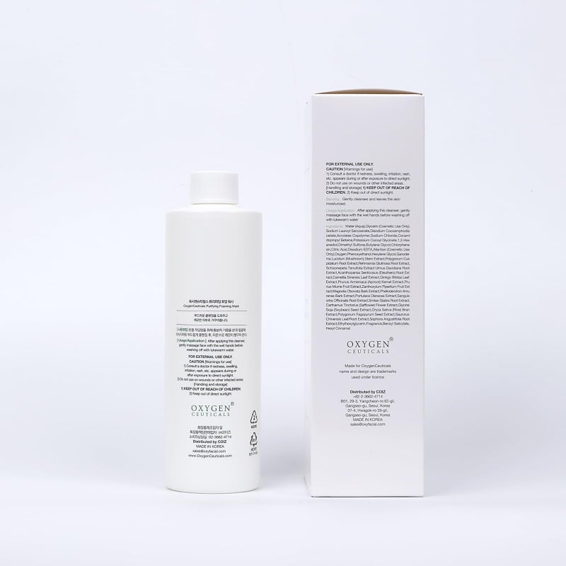 OxygenCeuticals Purifying Foaming Wash â€“ pH 5.0 Low Acidic Gel Cleanser, Mild & Refreshing Face Wash with Botanical Extracts Suitable for Daily Use. 10.8 fl.oz (320ml) - Image 5