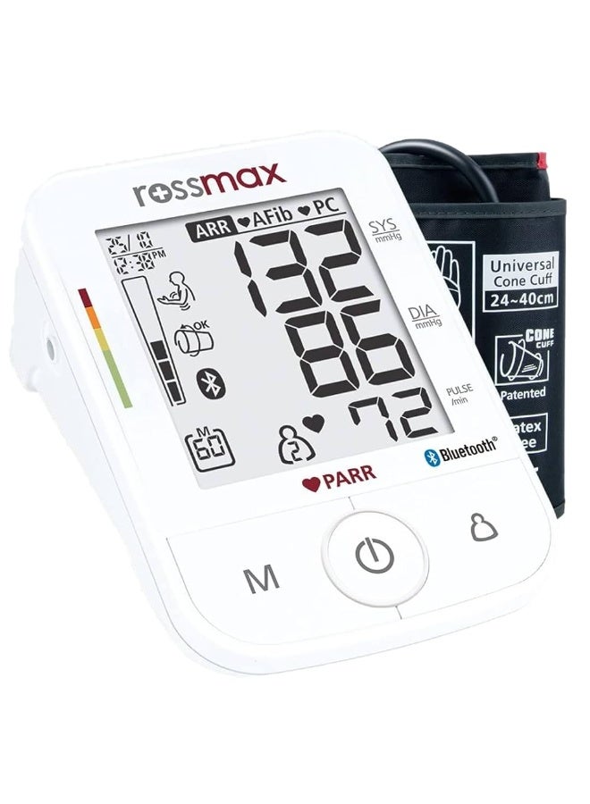 روزماكس جهاز Rossmax X5 - BT (بلوتوث) الرقمي الأوتوماتيكي بالكامل لقياس ضغط الدم من أعلى الذراع - Image 1