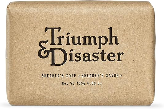 TRIUMPH & DISASTER Triumph Disaster Shearers Soap Gentle exfoliating Soap Bar 150g - Image 2