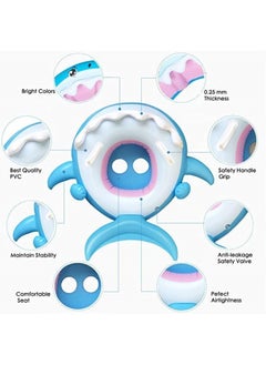 GGEROU Swimming Ring Inflatable,Kids Toddler Infant Swimming Float Pool Floaties Pool Ring with Seat Summer Outdoor Water Bath Toys  - Image 5