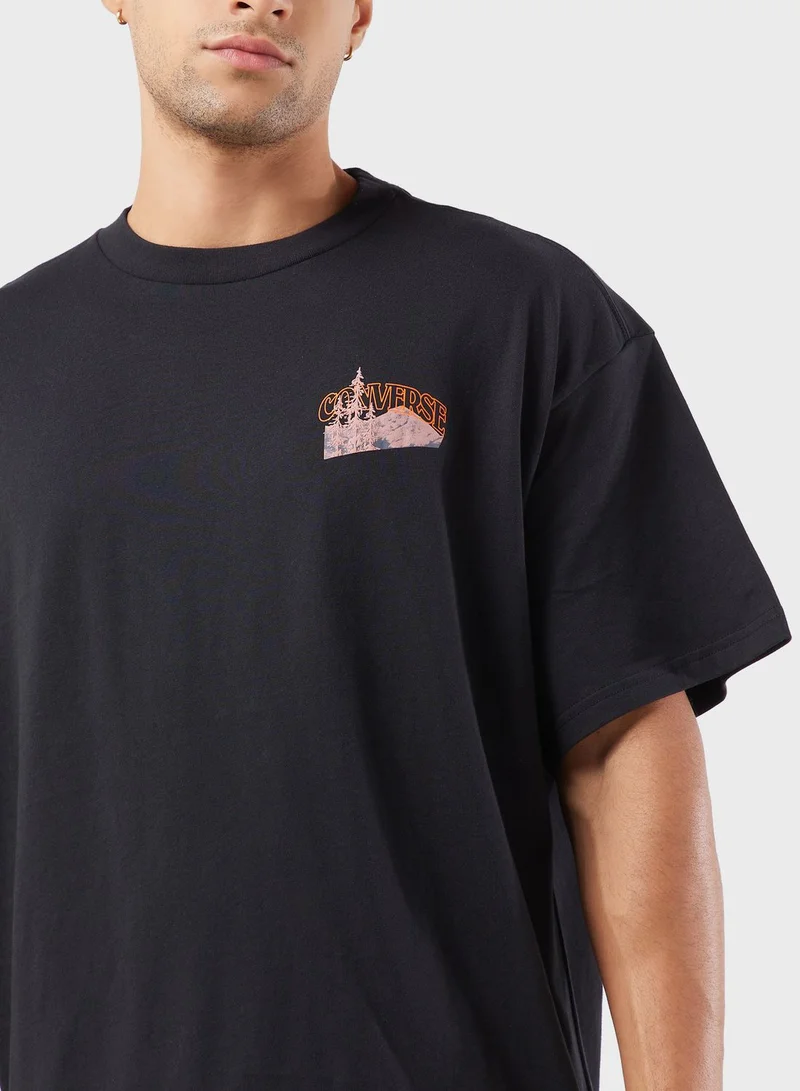 CONVERSE Mountain Remix Graphic T-Shirt