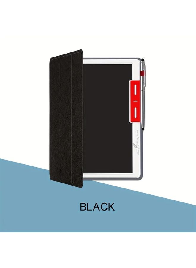 10 Inch Electronic Handwriting Board One Click Erase Foldable Case Portable Black - Image 1