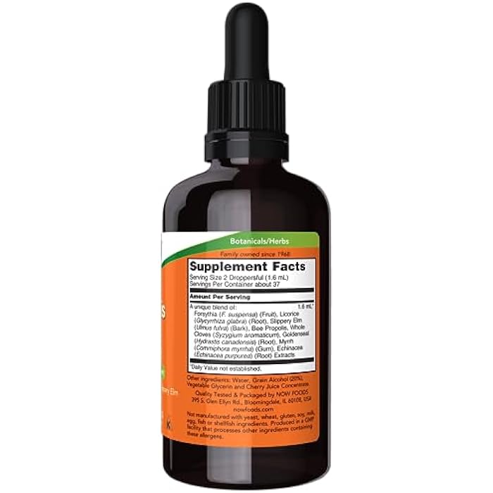 NOW Foods Supplements, Propolis Plus Extract Liquid with Dropper, Herbal Supplement, 2-Ounce - Image 2