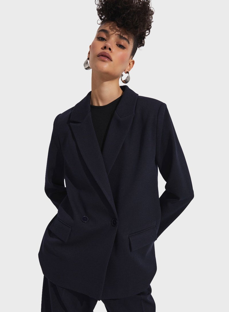 JUNE Pocket Detail Button Detail Jacket  - Image 1