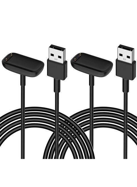 Charger Cable for Fitbit Luxe Fitness Tracker Charge 5 Replacement Smartwatch USB Charging Cord 3.3Ft