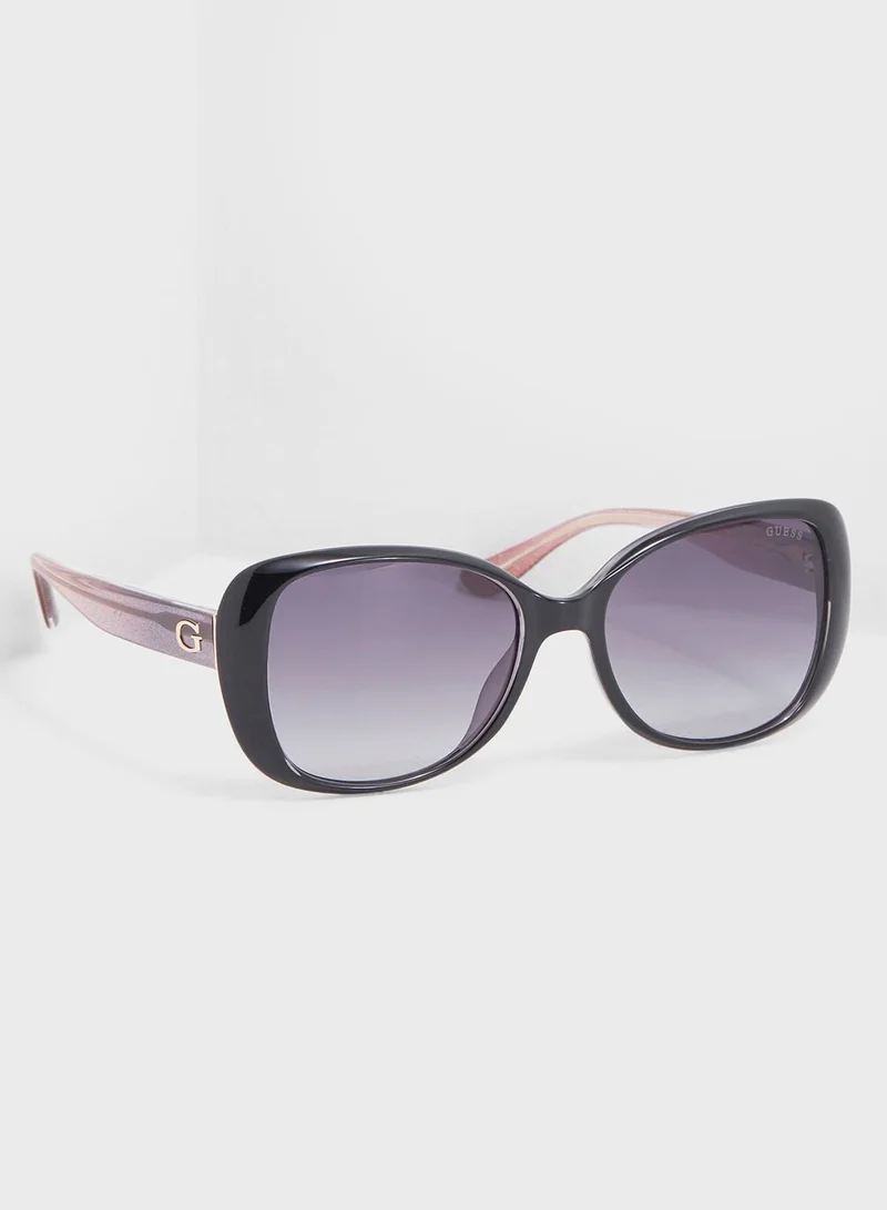 GUESS Geometric Sunglasses