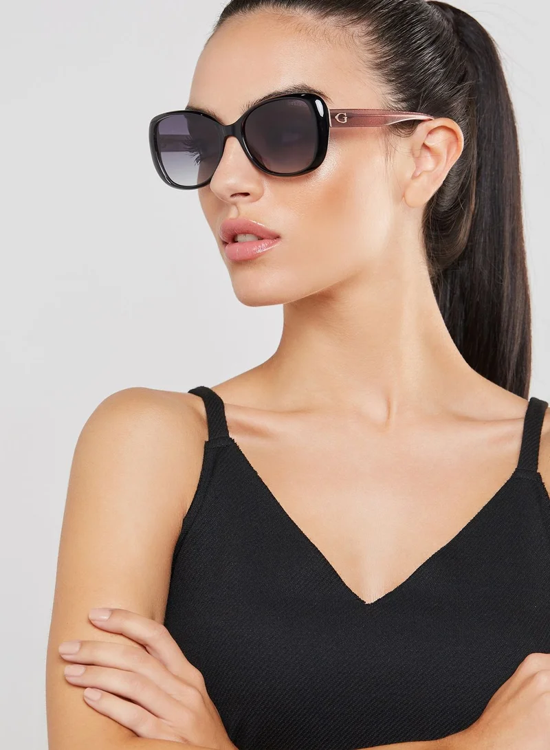 GUESS Geometric Sunglasses