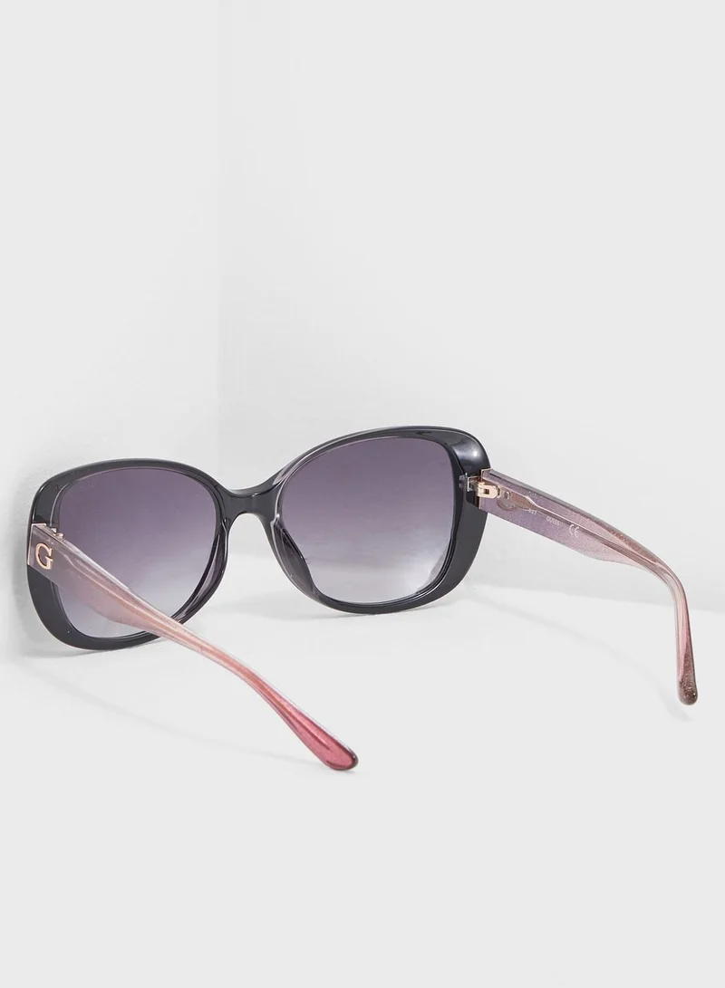 GUESS Geometric Sunglasses