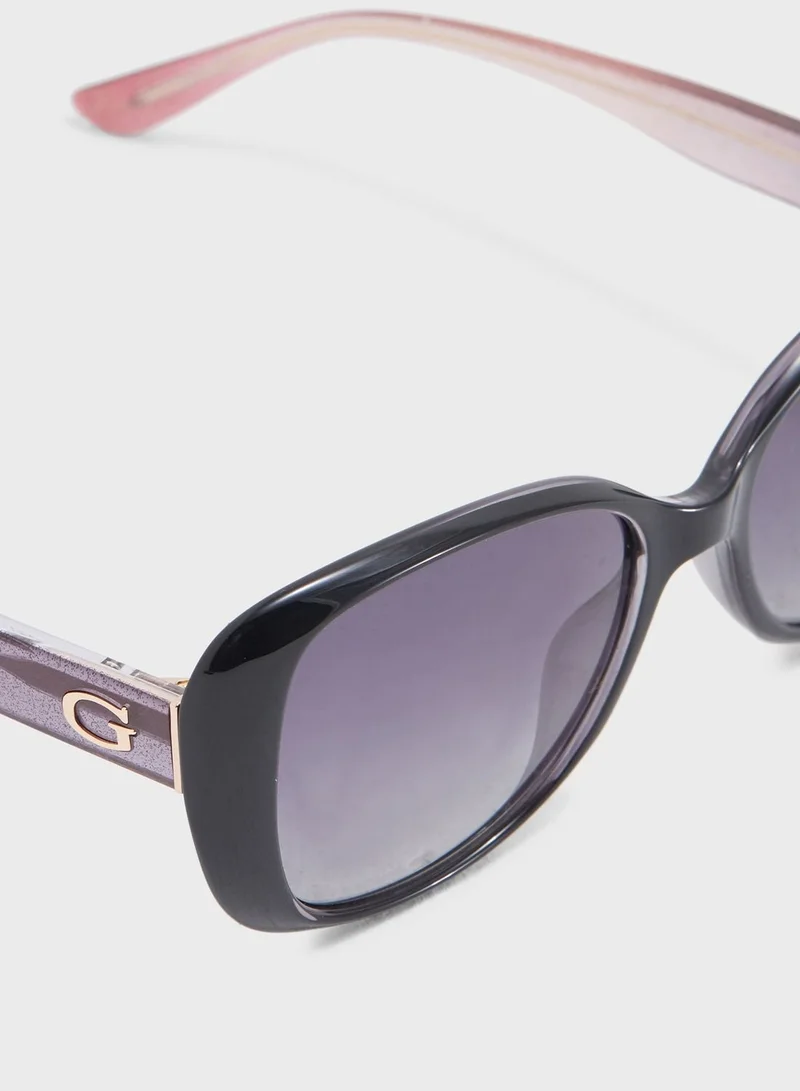 GUESS Geometric Sunglasses