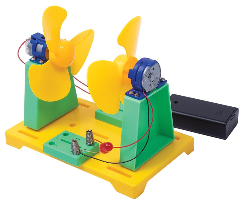 itsy-bitsy Itsy Bitsy DIY STEM Learning Kit Build Your Own Wind Turbine Power Generator | Engineering Project Kit | Science Experiment Kit for Kids 8-10-12-14 Years | Best Gift for Boys & Girls - Image 2