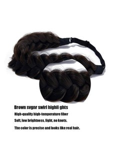 Synthetic Hair Braided Headband Classic Wide Strands Wedding Disorderly Fluffy Braids Wig Band Women Beauty Accessory - pzsku/ZC8ADF89BDC0CBDBB4F9EZ/45/_/1718644943/86fe9d51-a501-4ed8-8838-8cb4a8389c62