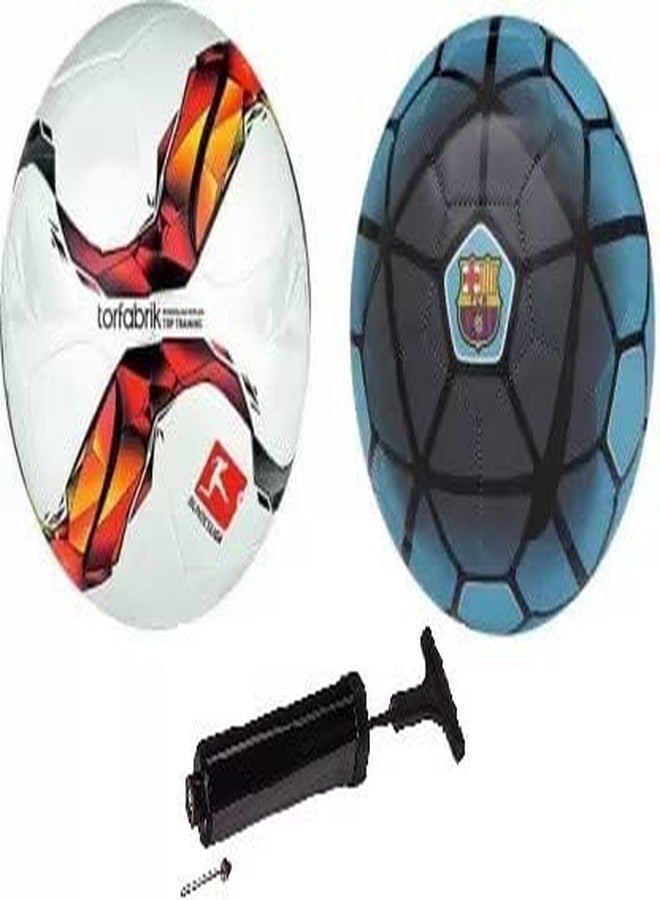 WIKIGO Set of Bundesliga & FCB Football with Air Pump - Image 2
