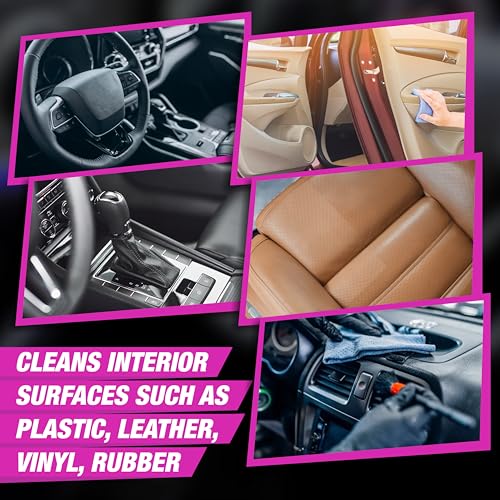 Wavex PLVR Car Interior Cleaner (5 L) | Car Interior Cleaner for Plastic, Leather, Vinyl & Rubber | Important Car Cleaning Accessories, Works well as a Car Dashboard Cleaner & Car Leather Seat Cleaner - Image 4