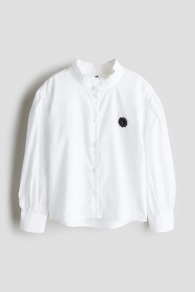 H&M Frill-Collar Blouse