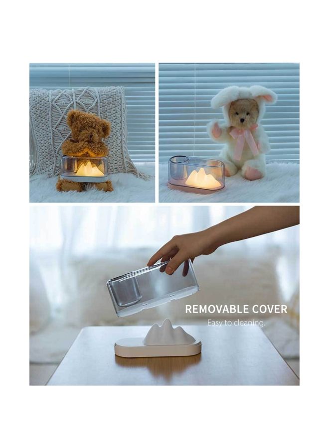 NIBEMINENT Colorful Night Light Mountain Shaped LED Pink - Image 4