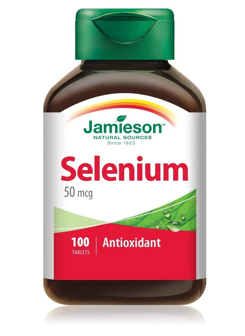 Jamieson - Jamieson Selenium 50 Microgram 100 Tablet - Image 1