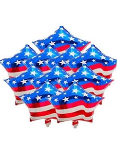 BinaryABC Fourth Of July Balloons4Th Of July Balloonsamerican Flag Balloon Patriotic Party Balloon Independence Day Labor Day Decoration10Pcs (18Inch) (Style 1)  - Image 2