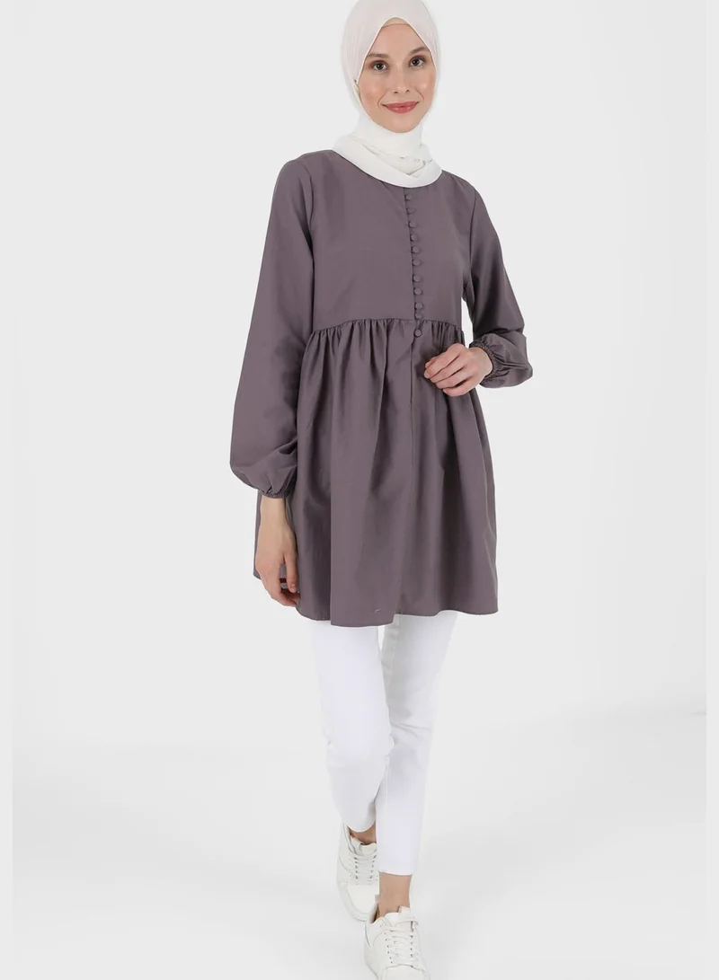 Refka by modanisa Button Detail Tunic