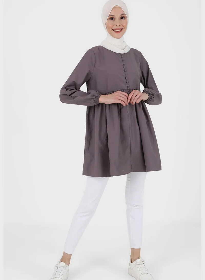 Refka by modanisa Button Detail Tunic