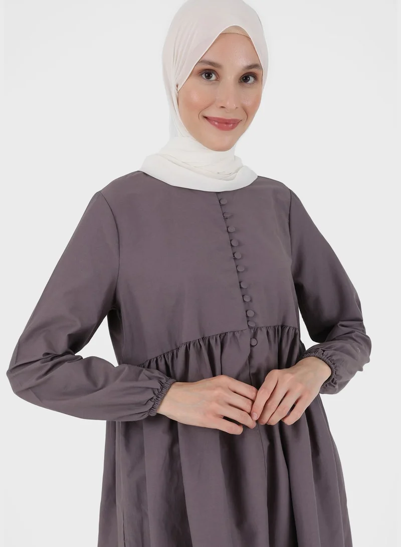 Refka by modanisa Button Detail Tunic