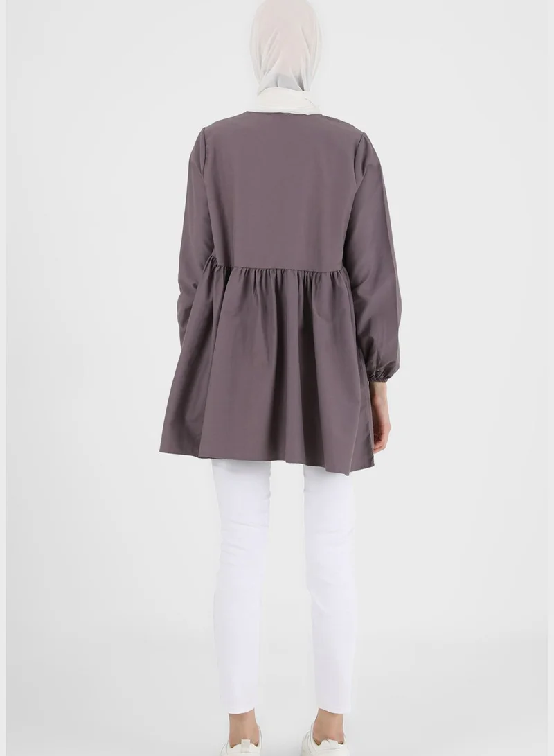 Refka by modanisa Button Detail Tunic