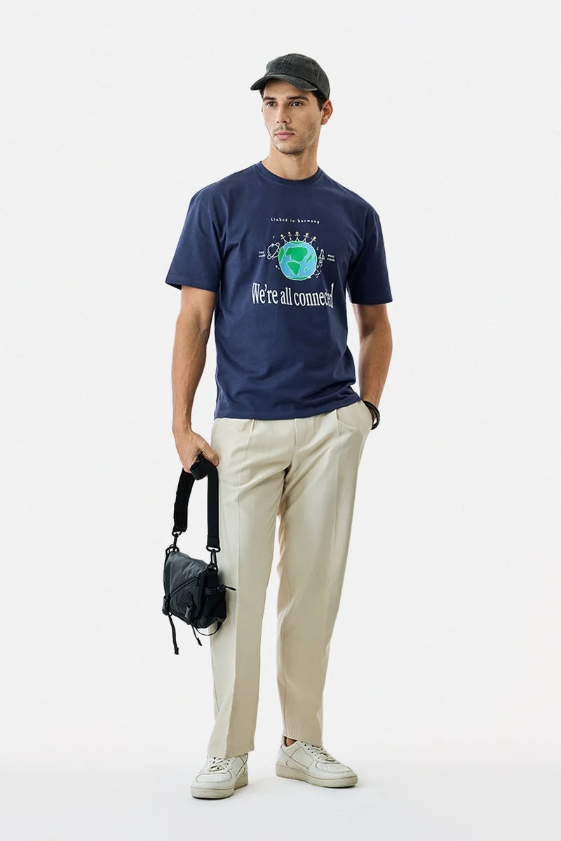 SNITCH We're All Connected Oversized T-Shirt