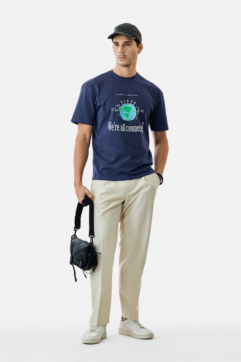 SNITCH We're All Connected Oversized T-Shirt - Image 2