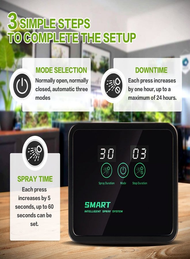 MYGIIKAKA Reptile Fogger Automatic Reptile Mister Fogger for Terrarium, Timed Terrariums Humidifiers for Chameleon/Lizard/Snake/Turtle/Frog - Image 3