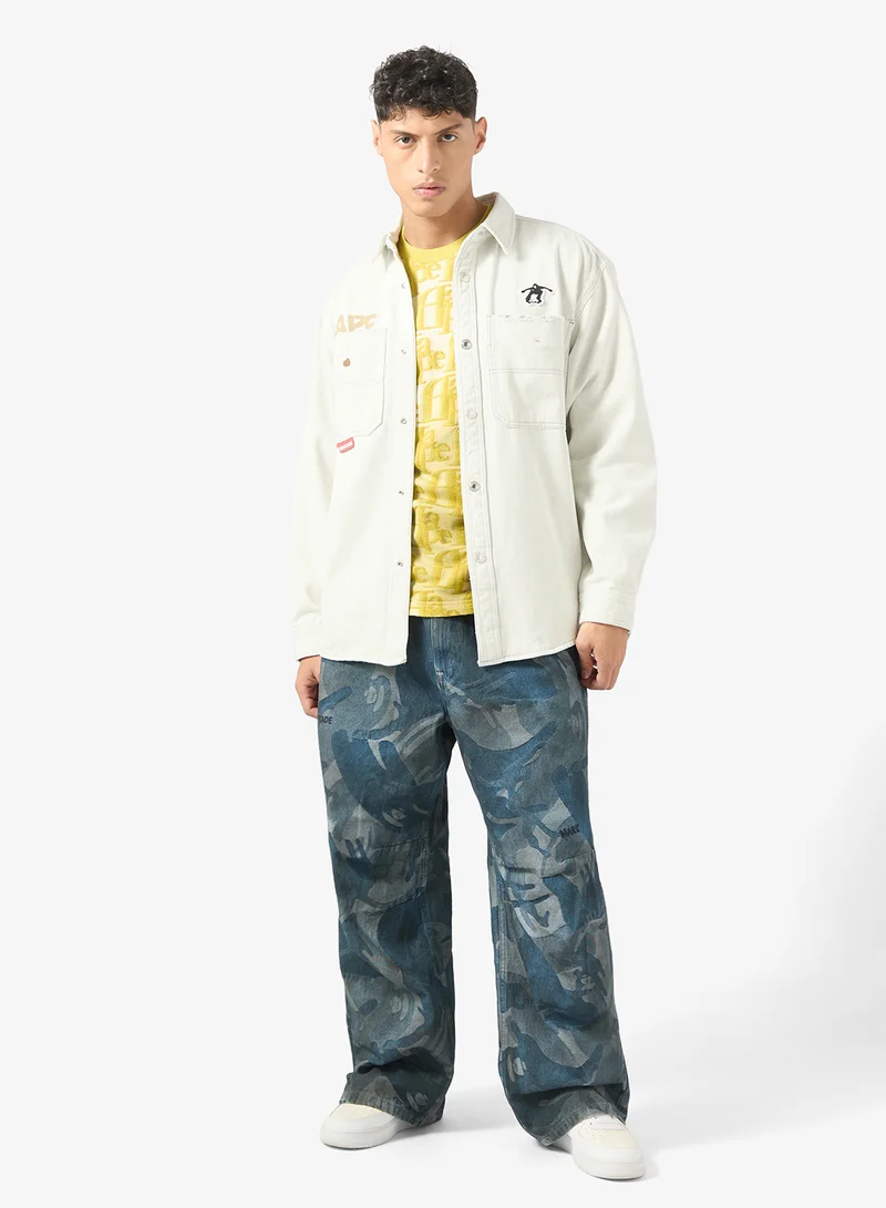 AAPE Logo long sleeve shirt