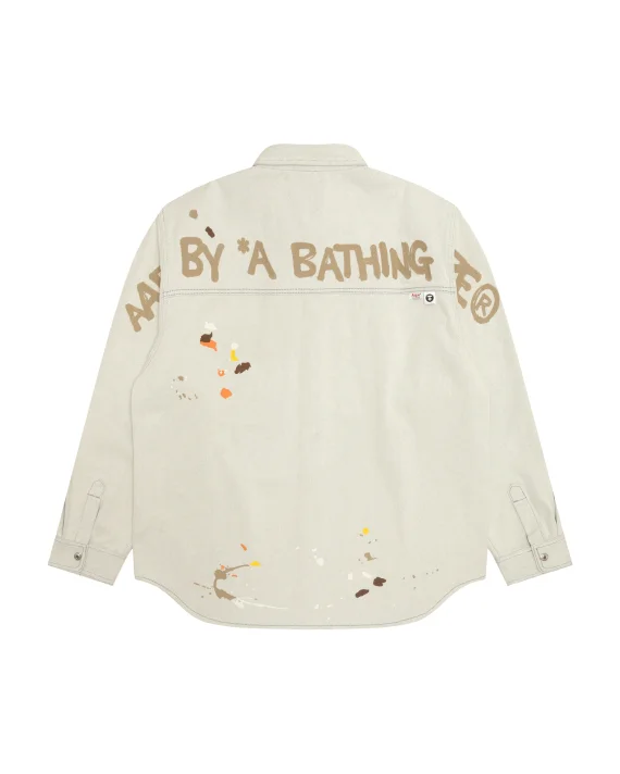 AAPE Logo long sleeve shirt