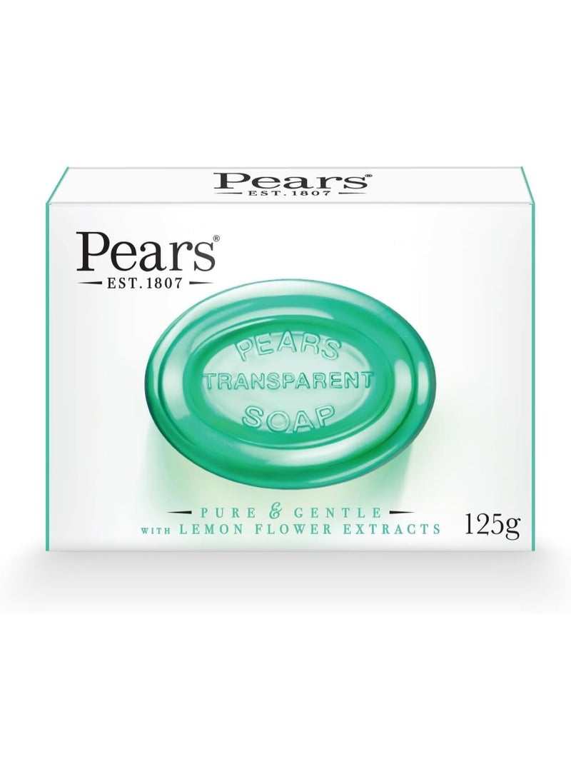 Pears Transparent Soap Pure and Gentle With Lemon Flower Extracts 125 G - Image 4
