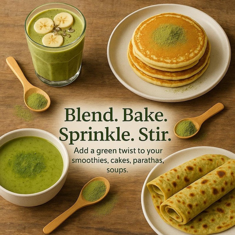 MB Herbals Moringa Leaf Powder 8 oz (227g / 0.5 LB) | 100% Pure Moringa Powder | Easily Mixes in Drinks & Smoothies | No Preservatives - Image 3