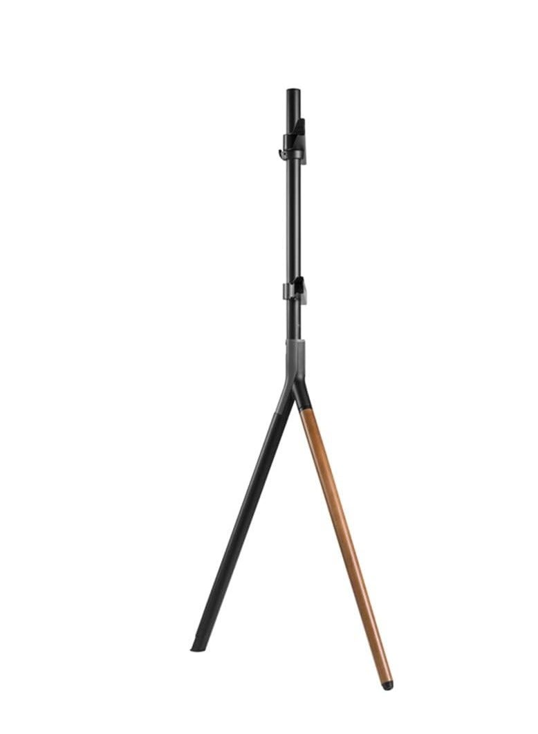 JAJEEK Easel Studio TV Floor Stand, Mount for 49" - 70" Screen Size, Supports Up to 40 KG - Stylish Grey/Walnut Finish for Modern Home & Office Use, Adjustable Height & Sturdy Base for Safe Viewing - Image 5