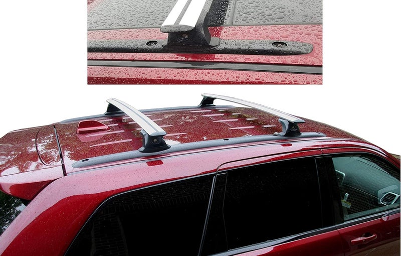 BRIGHTLINES Heavy Duty Anti-Theft Premium Aluminum Roof Bars Roof Rack Crossbars for Jeep Grand Cherokee (2011-2021) - Image 2