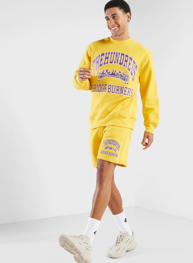 The Hundreds Gym Shorts - Image 2