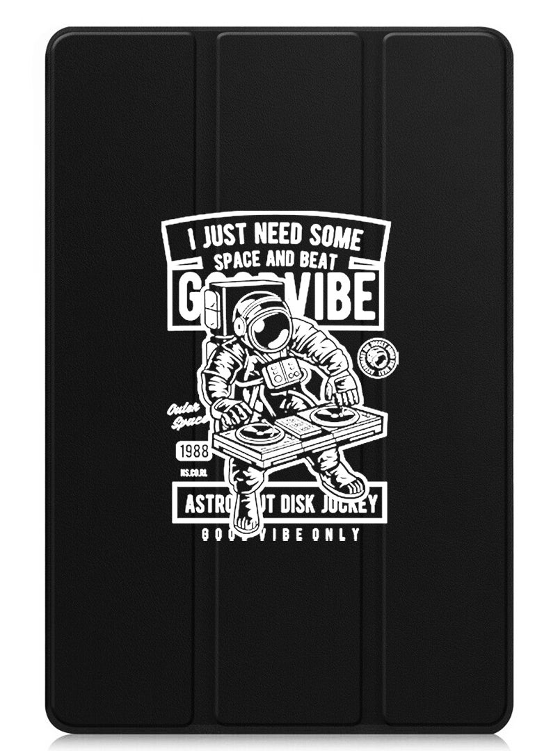 Theodor Protective Flip Case For Xiaomi Pad 7 & Xiaomi Pad 7 Pro With Trifold Stand Auto Wake Sleep Shockproof Cover - Good vibe - White - Image 1