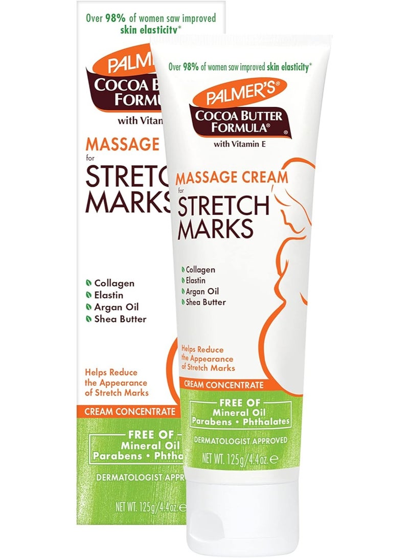 PALMER'S Cocoa Butter Formula Massage Cream For Stretch Marks with vitamin E, 125gm - Image 1