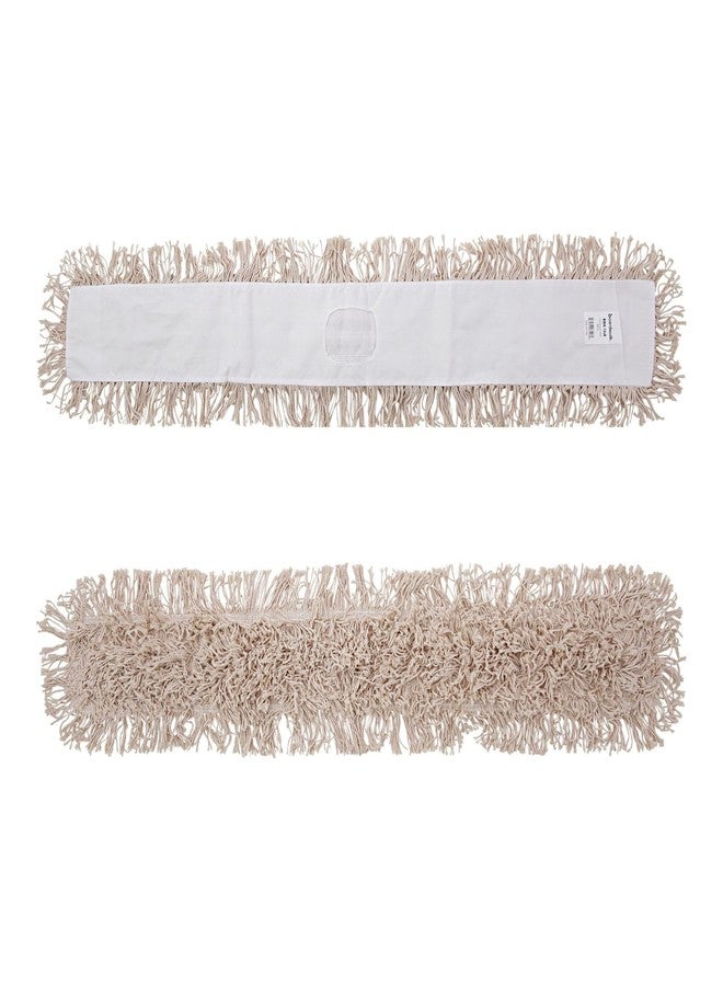boardwalk Unisan Boardwalk 1348 Industrial Dust Mop Head, Hygrade Cotton, 48w x 5d, White - Image 5