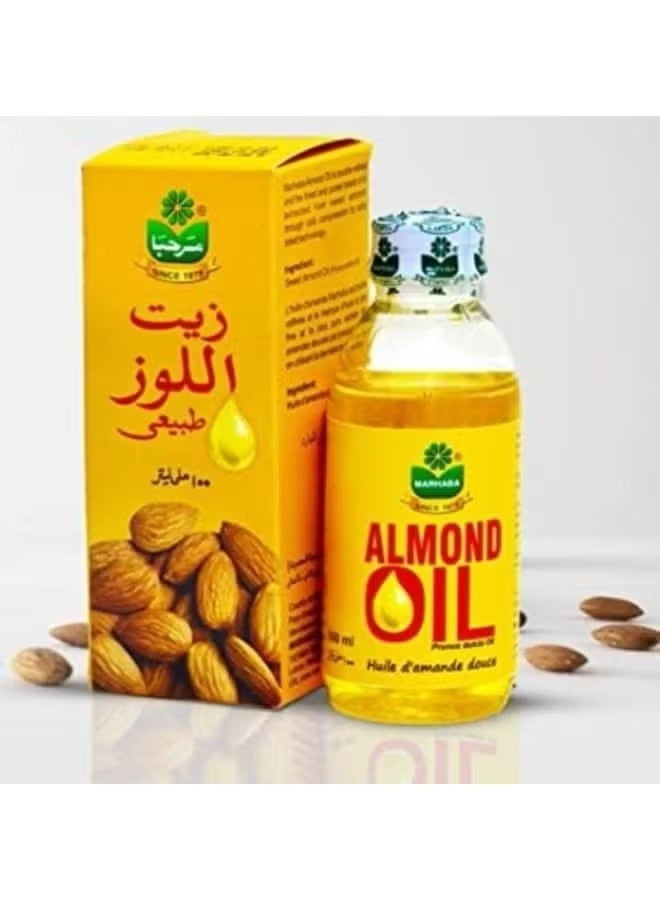 زيت اللوز بفوائده المتعددة للبشرة والشعر ، يساعد على ترطيب البشرة وتغذيتها، ويجعلها ناعمة ومشرقة.
