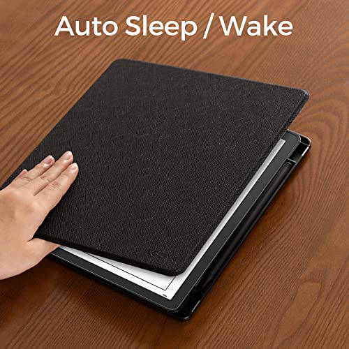 CoBak Case for Kindle Scribe - All New PU Leather Cover with Auto Sleep Wake Feature for Kindle Scribe 10.2" 2022 & 2024 Released with Pen Holder - Image 5