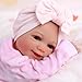 BABESIDE Reborn Baby Dolls Silicone Full Body Sunny 17 Inch Cute Soft Realistic Baby Doll Poseable Smiling Real Life Baby Dolls with Complete Accessories for 3 Years Old Gifts Pretend Play - Image 4