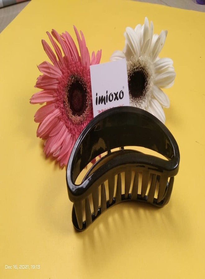 imioxo Daily use Stylish Big size Hair Clutch/Claws/Clips for Girls and Women (IMI_BN14) - Image 2