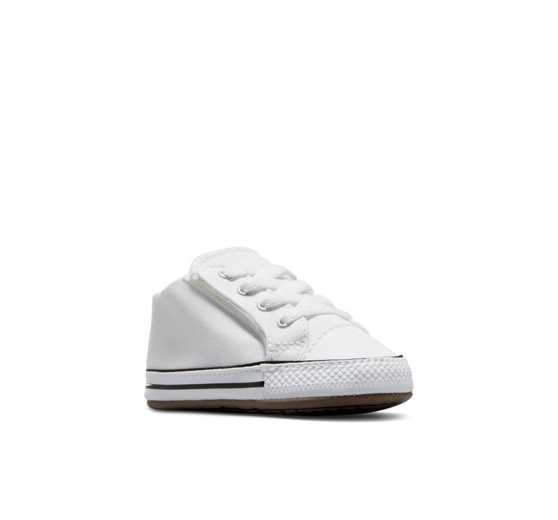 Converse Baby Chuck Taylor All Star Cribster, White/Natural Ivory/White, 4 Infant - Image 3