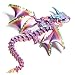 AICase for Kpop Merch Toys Gifts Birthday Decorations How to Train Dragon Toys3D Printed Dragon with WingsWings of Fire FidgetFlexible Articulated WingedChristmas Stocking Stuffer - Image 2
