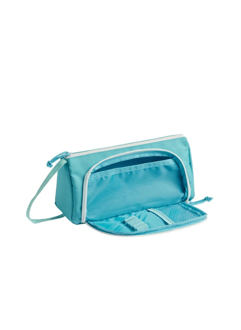 Tinc Blue Zippered Pencil Case Cute Design - Image 2