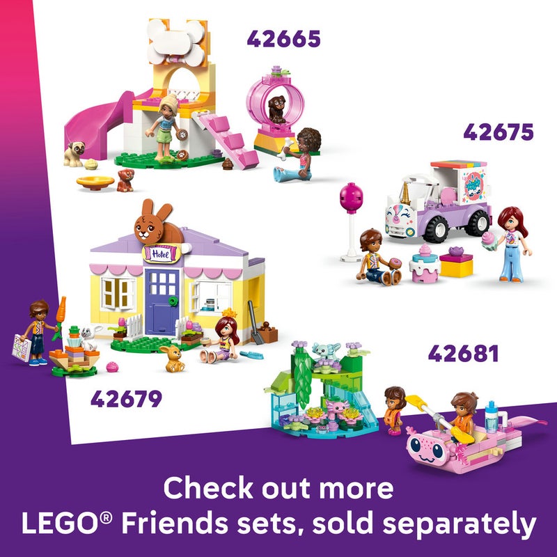 LEGO Friends Animal Vet Clinic with Toy Horse Stable 42696 (Age 4+, 141 Pieces) - Image 5
