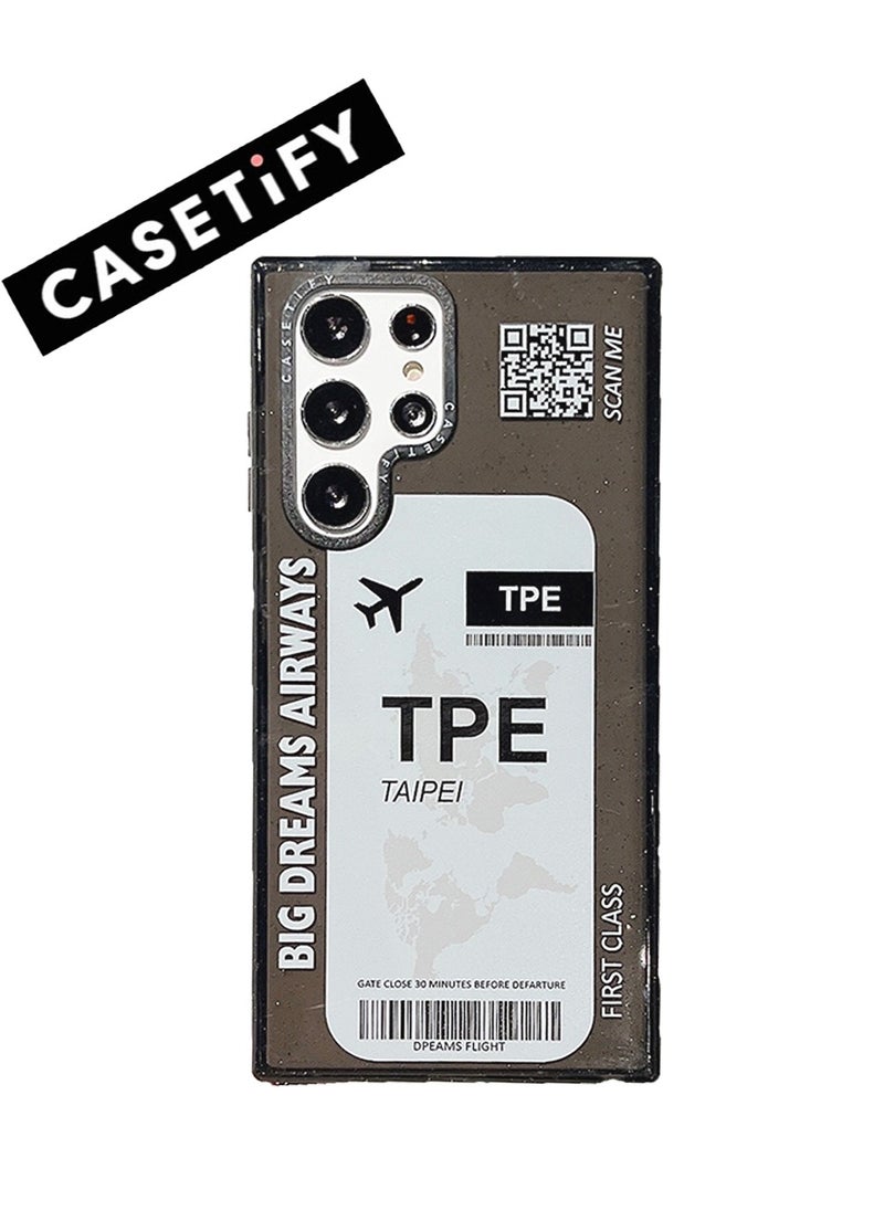 Casetify Samsung Galaxy S24 Ultra 'Boarding Pass' Series Case  - Image 1
