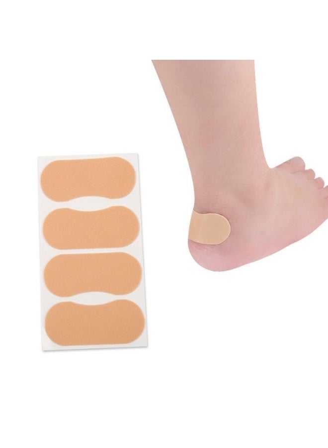 (4 قطع) وسادات كعب صفراء مضادة للاحتكاك للكعب العالي – حشوات أحذية للوقاية من البثور - Image 3